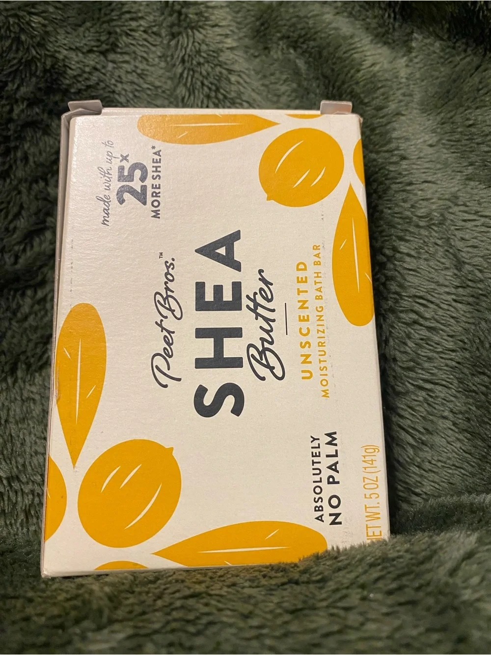 Unscented Shea Butter Moisturizing Bath Bar - Pete Bros